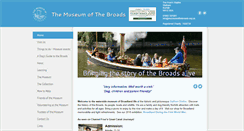 Desktop Screenshot of museumofthebroads.org.uk